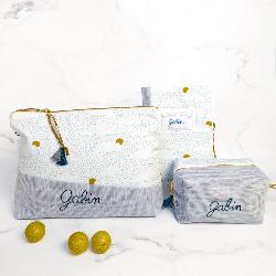 Trousse cube personnalisée Gabin