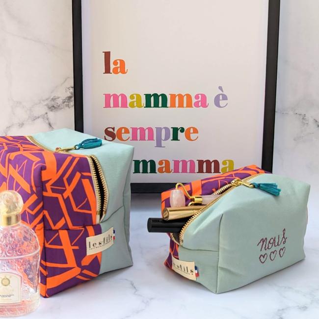 Trousse cube LILIA