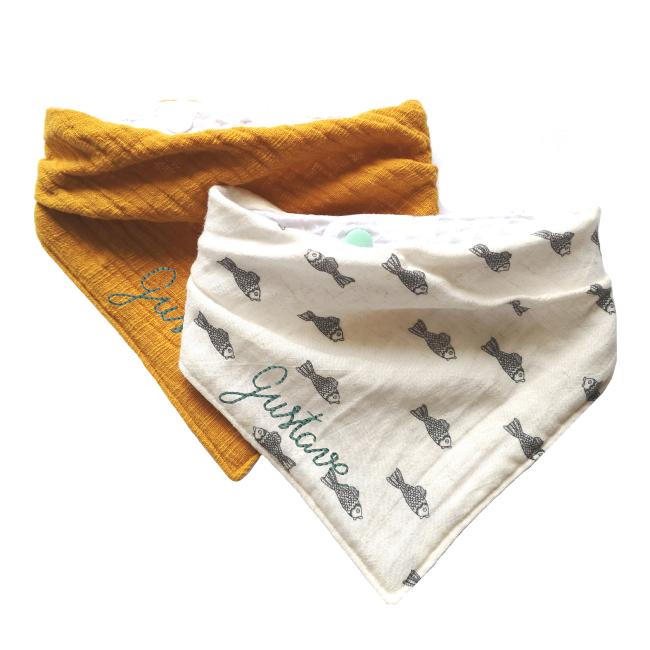 Bavoir bandana ZANZIBAR
