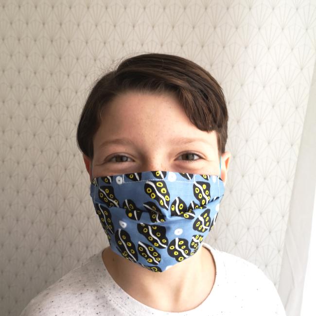 MASQUE BARRIÈRE ENFANT MALI