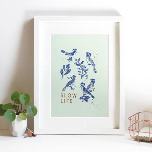 Affiche SLOW LIFE