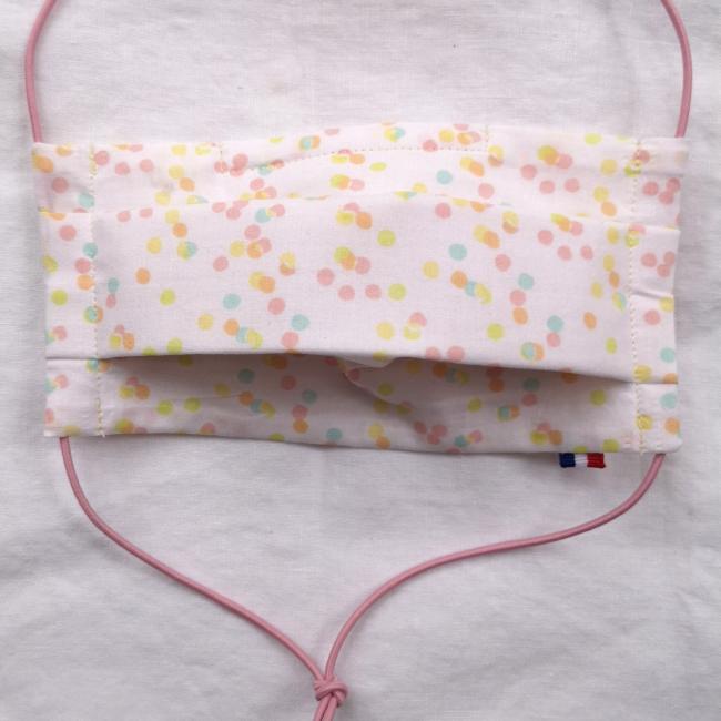 MASQUE BARRIÈRE ENFANT FLORE