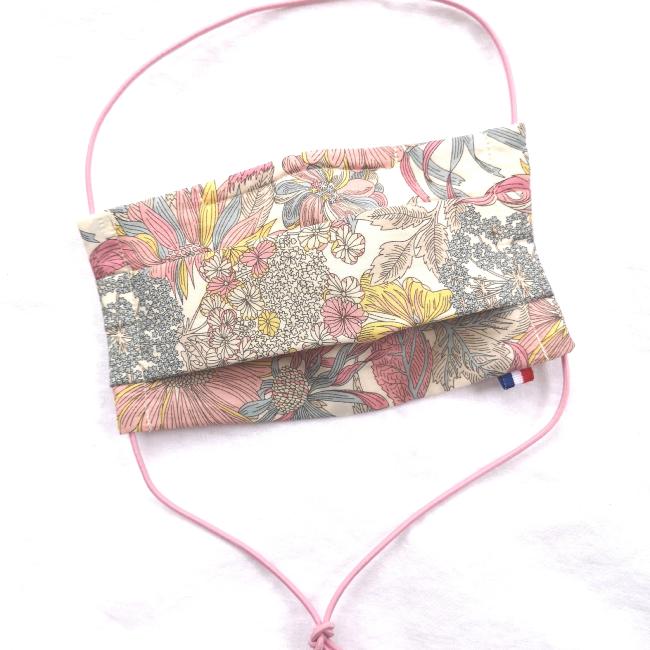MASQUE BARRIÈRE ENFANT LILA