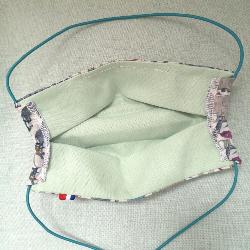 MASQUE BARRIÈRE ENFANT ZOO BLEU