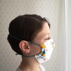 MASQUE BARRIÈRE ENFANT SUPER