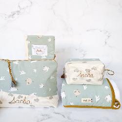 Trousse cube personnalisée Sacha