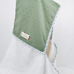 Cape de bain Manosque Plumetis